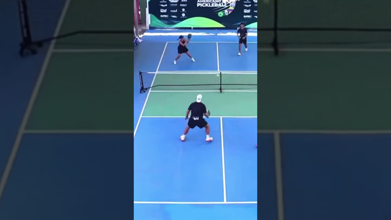 #pickleballbh se liga nessa jogada que aconteceu no 3º latino americano de pickleball.
