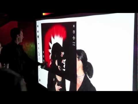 Interactive Digital Graffiti Wall | Virtual Graffiti Wall at Urban Splash 2011