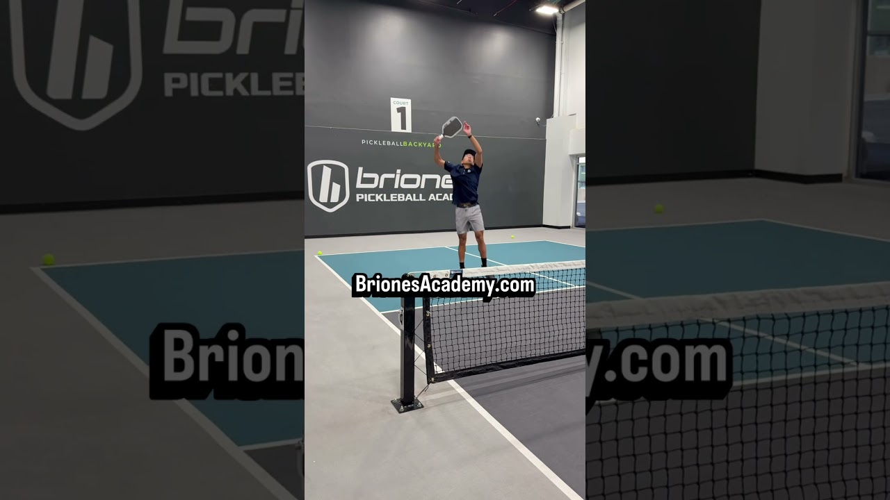 Who’s got the best Overhead Smash? Briones Pickleball Academy Opening August 30th BrionesAcademy.com
