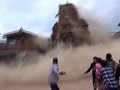 AP : Raw: Moment Nepal Quake Strikes Ancient Square