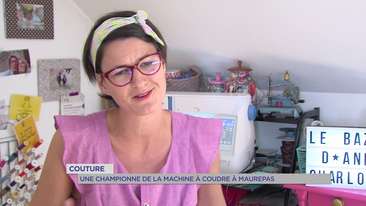 Couture : Une championne de la machine à coudre à Maurepas