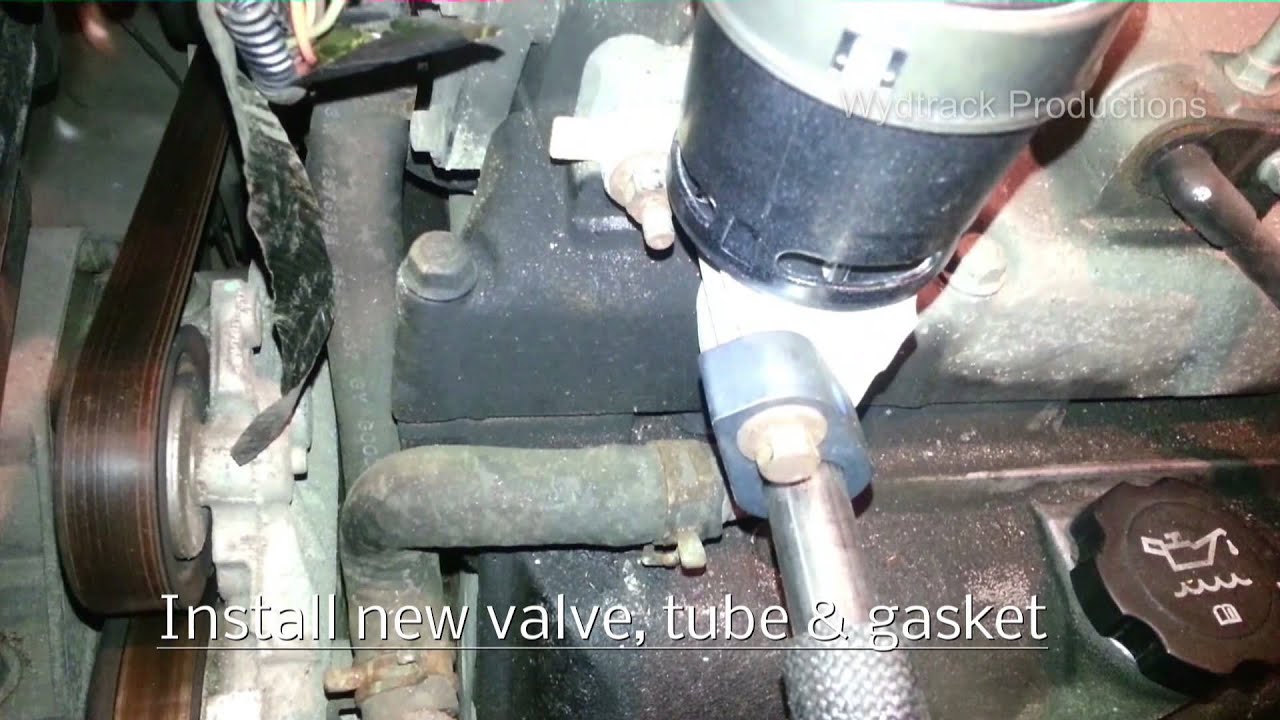 How to install EGR Valve and Tube Chevrolet Chevy Equinox ... 1990 crown victoria fuse box diagram 
