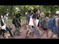 Pro-Palestinian protesters march on UNC-Chapel Hill campus  - 01:43 min - News - Video
