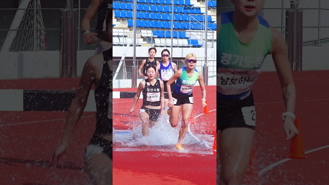 생동감이 넘치는 3000mSC 경기! 조하림, 남보하나, 고희주 #athletics #조하림 #남보하나 #고희주 #trackandfield