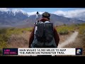 Man walks 14,000 to map the American Perimeter Trail  - 03:09 min - News - Video