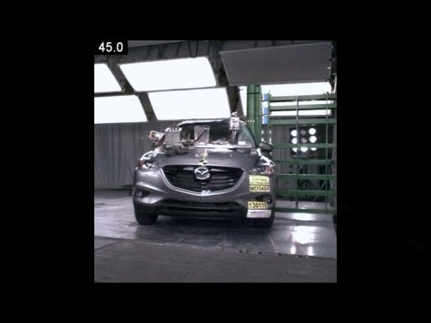 Видео краш-теста Mazda Cx-9 с 2007 года