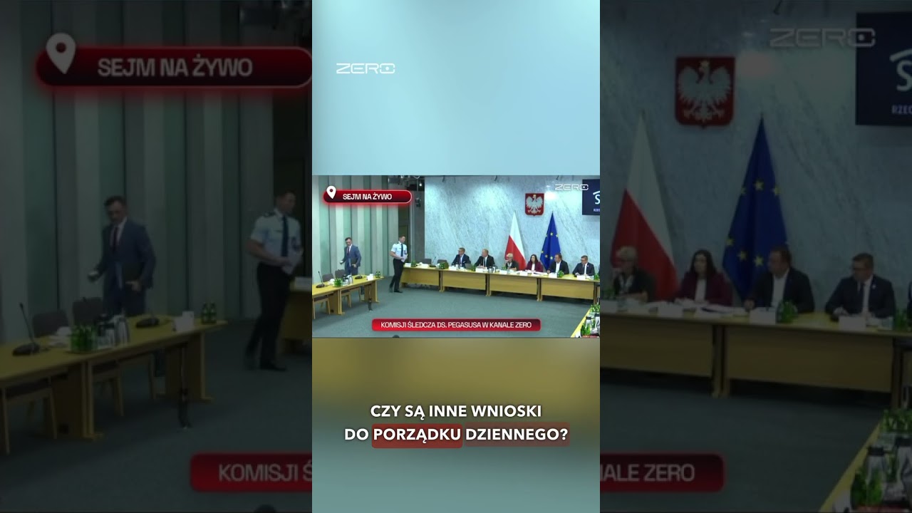 ZIOBRO WCHODZI NA KOMISJĘ ŚLEDCZĄ