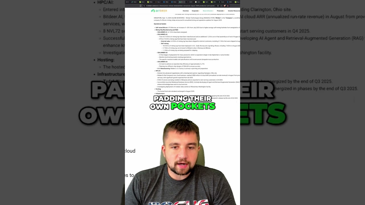 Bitdeer: Are They BANKING or is the Stock a BUST? shorts