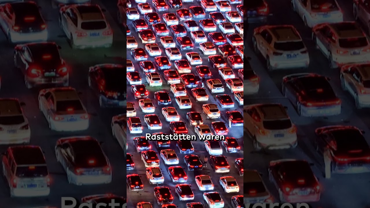 MEGASTAU IN CHINA: 36 Spuren verstopft – Reisewahnsinn nach der „Goldenen Woche“ shorts
