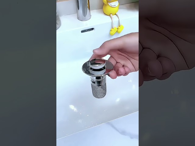 Product Links in Bio ( #1444  ) @MaviGadgets  ✅ Pop-up Anti Clogging Drain Sink Strainer Filter