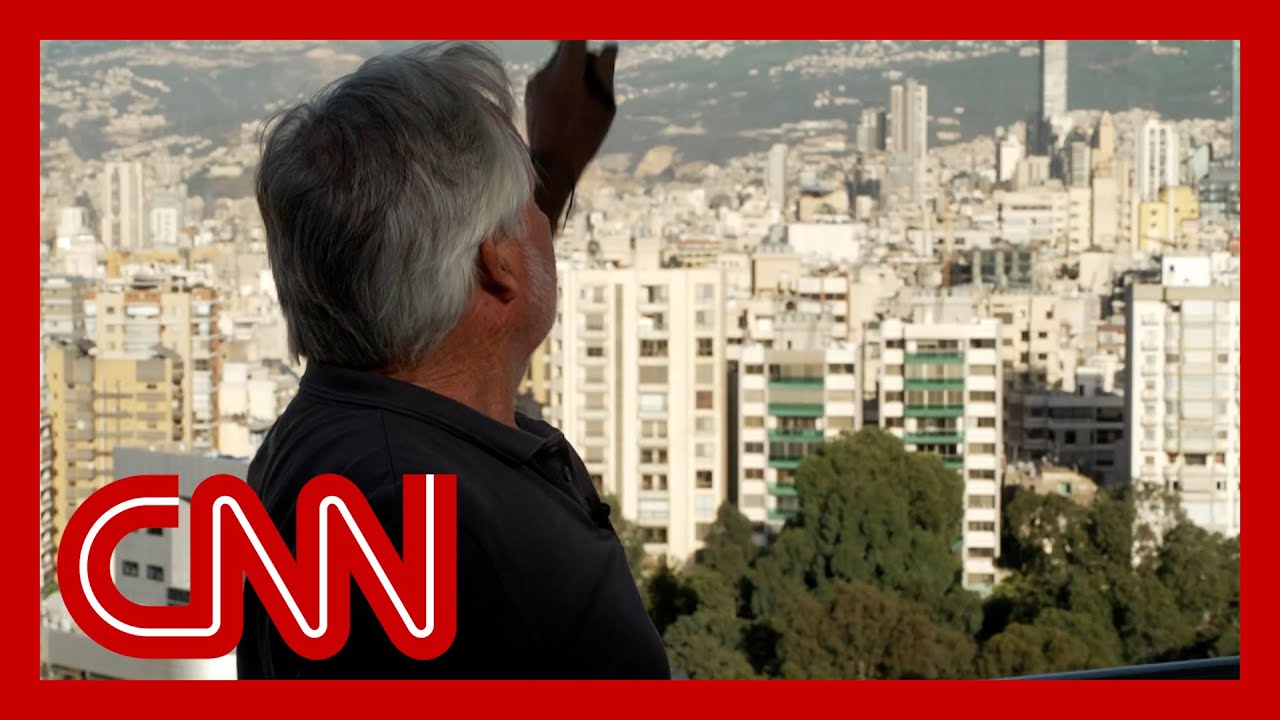 See the moment Israeli jets fly over Beirut while CNN reporter is on air