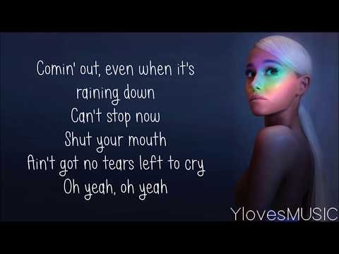 Ariana Grande - No Tears Left To Cry (Lyrics)