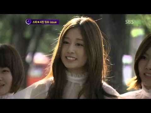 티아라 지연의 작은 발 사이즈