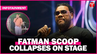 Footage emerges of rapper Fatman Scoop collapsing on stage