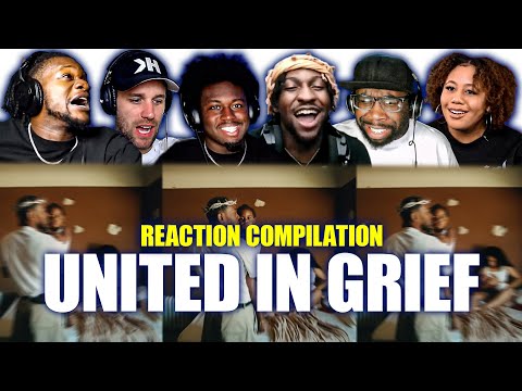 Kendrick Lamar | United in Grief | Best Reactions Mashup