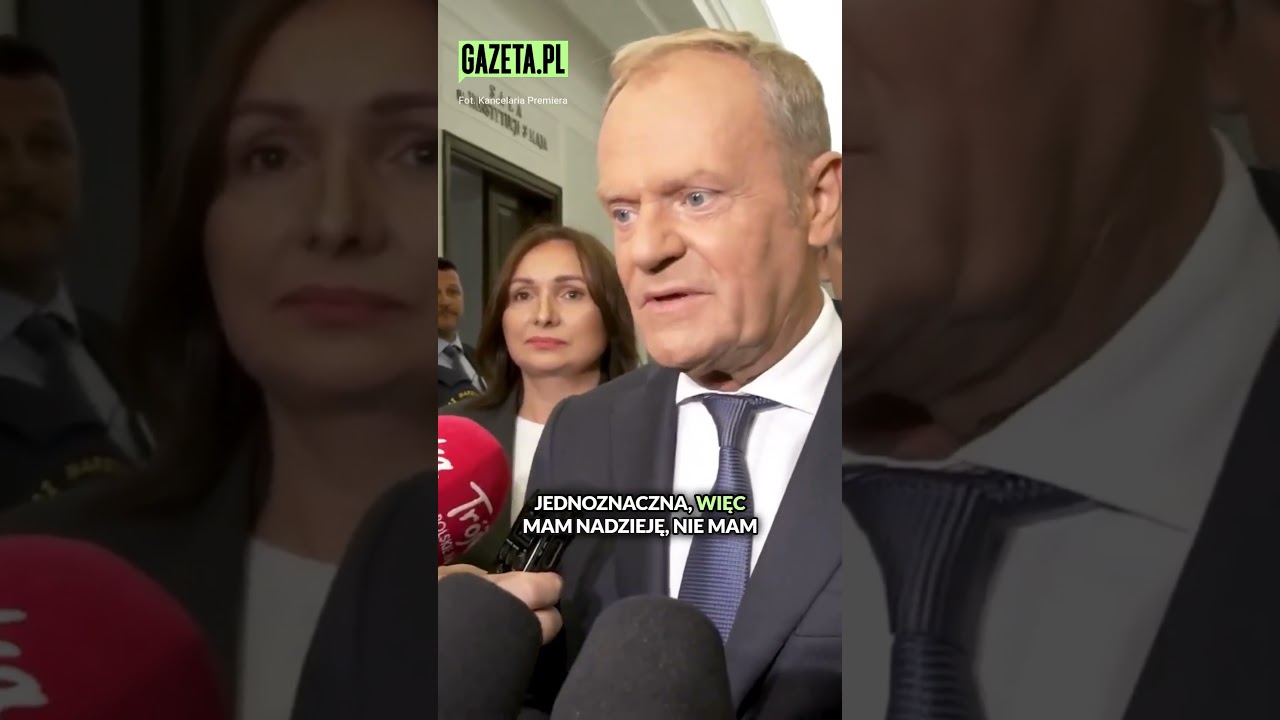 Donald Tusk o wystąpieniu Karola Nawrockiego #shorts