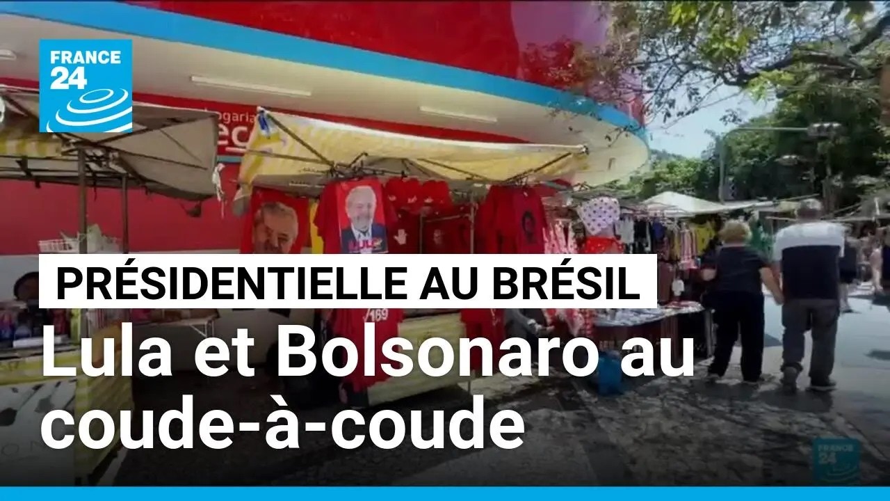 Présidentielle au Brésil : Lula et Bolsonaro au coude-à-coude • FRANCE 24
