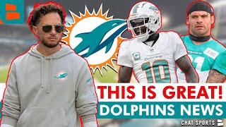 Miami Dolphins Get A DOUBLE DOSE Of Great News!