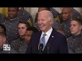 WATCH LIVE: Biden presents academy’s Army Black Knights with the Commander-in-Chief’s Trophy  - 12:10 min - News - Video