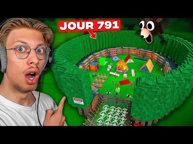 J’ai CONSTRUIT la base la plus SÉCURISÉ de 99 Nuits dans la Foret de Roblox… (ft.Clinko)