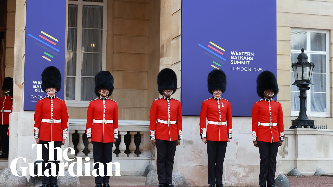 Leaders of western Balkan countries, Starmer and Merz arrive for summit – watch live