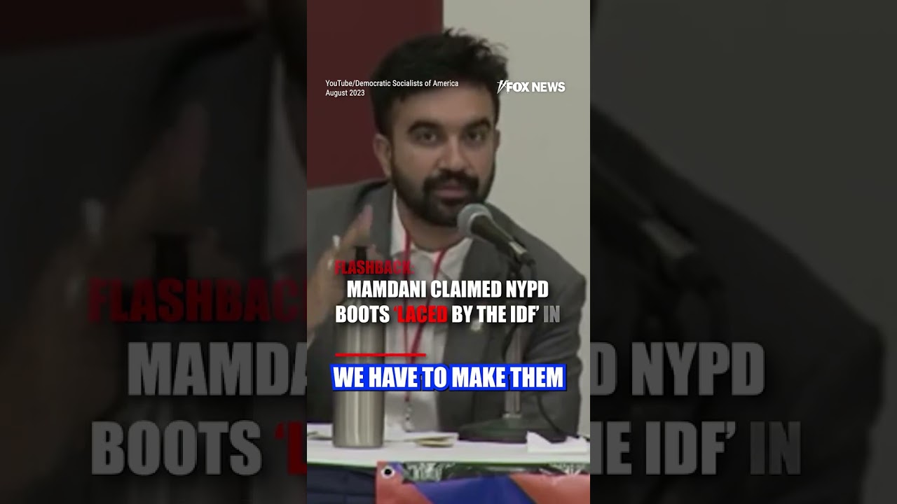 FLASHBACK: Zohran Mamdani once made vile comparison between NYPD and IDF #zohranmamdani #shorts