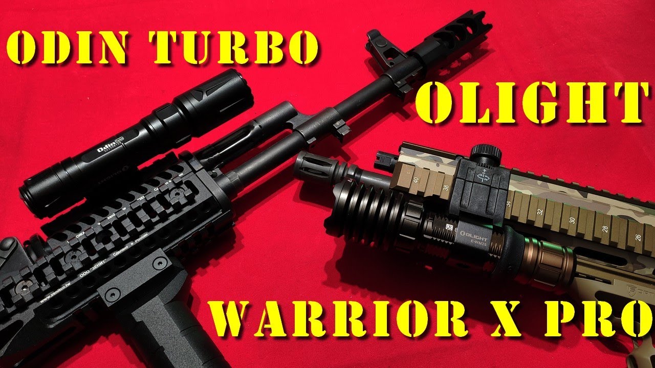 Gear - Olight Warrior X Pro vs Odin Turbo [French]