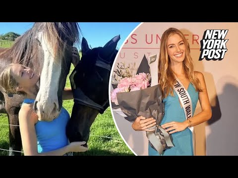 Miss Universe finalist Sienna Weir dies in horse-riding accident