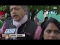 Opposition Protest: Congress MP Shashi Tharoor Criticized Government Over Suspension Of MPs | News9  - 01:11 min - News - Video