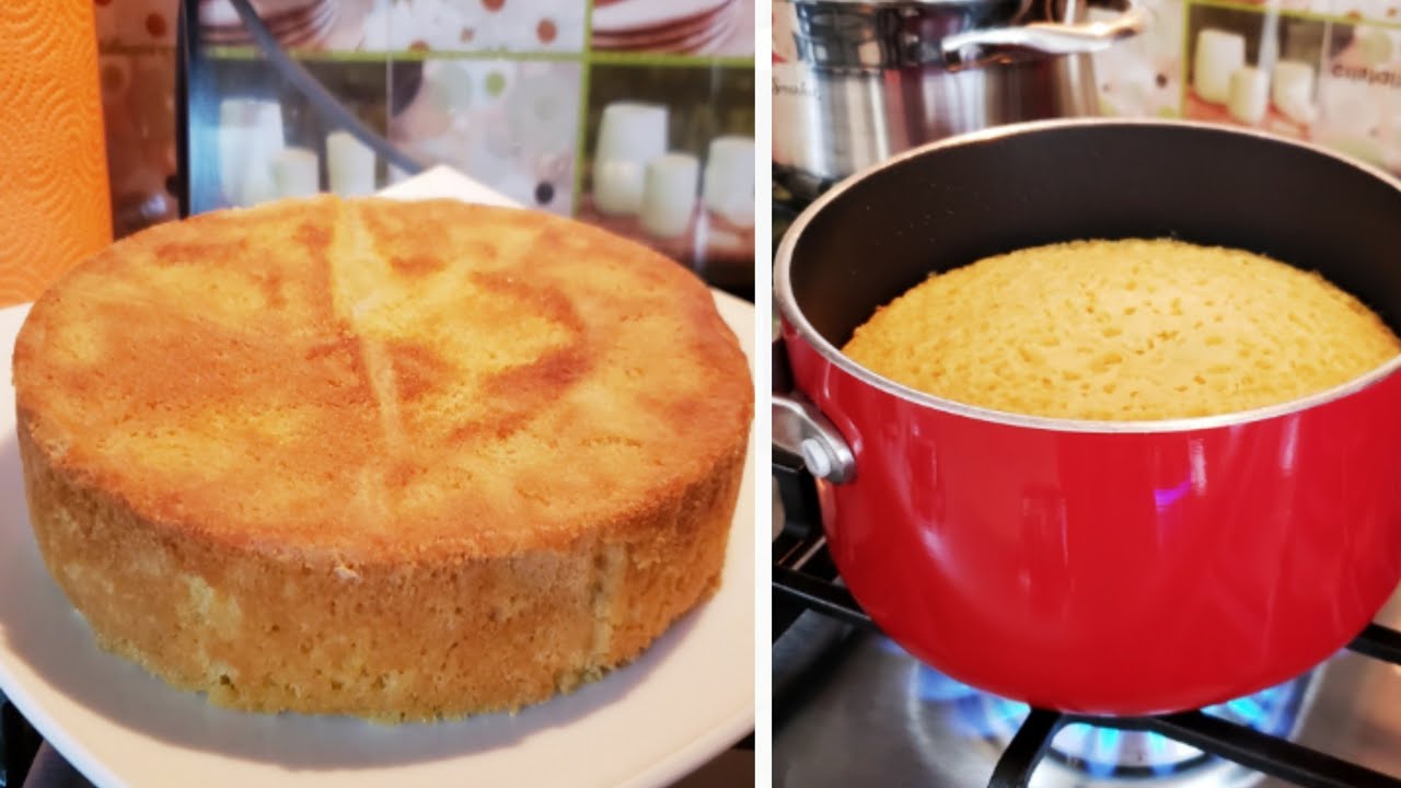 Cómo hacer un bizcocho sin horno