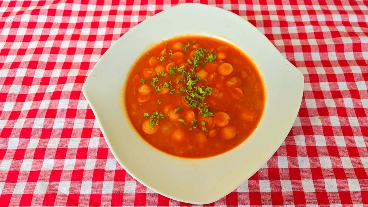 Frankfurtská párková polévka: kdo ji vaří jinak, ten ji vaří špatně! | @zadnyspeky