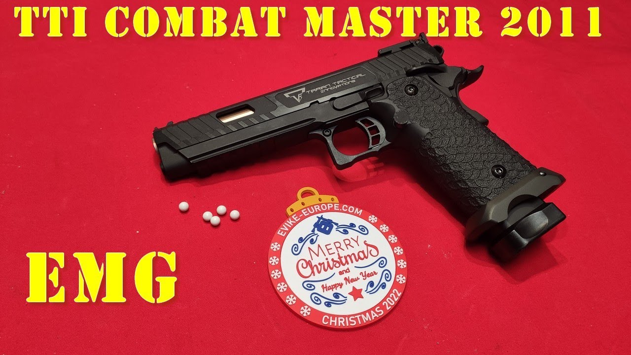 Airsoft - EMG - TTI Combat Master 2011 STI [French]