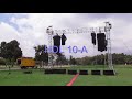 EXHIBICION SISTEMA LINE ARRAY RCF HDL 10-A y RCF HDL 50-A