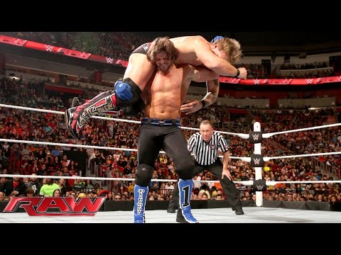 AJ Styles vs Chris Jericho - premier match de AJ Styles à la WWE