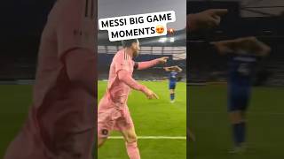 Messi LOVES a big game!⚽️💗