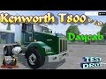 Kenworth T800 Daycab Single Axle Green V1.0