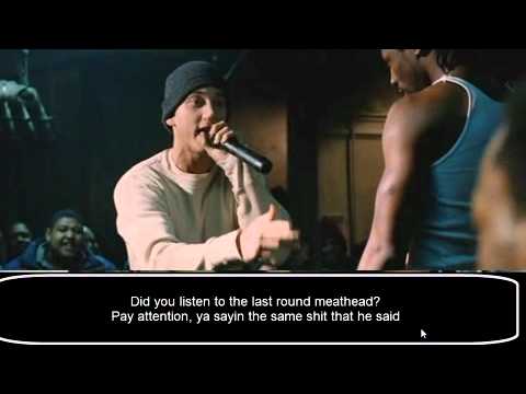 eminem 8 mile 3 last battles (with subs)