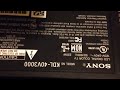Sony Kdl -40v3000 tv how to fix green light no picture black screen quick fix easy no power