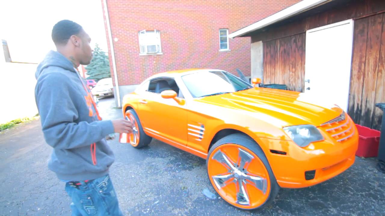 2006 Chrysler crossfire paint code location #5