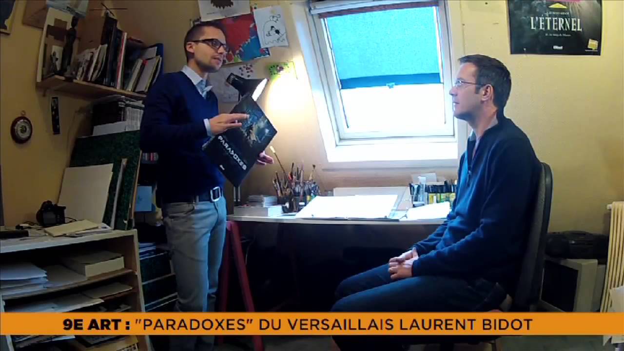 Rencontre avec… Laurent Bidot, auteur de BD Versaillais