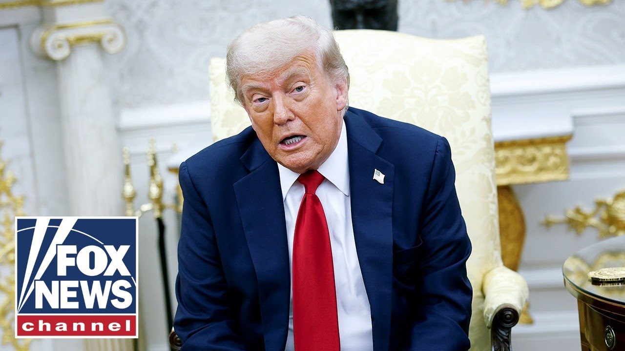 President Trump delivers remarks while dining with Republican senators