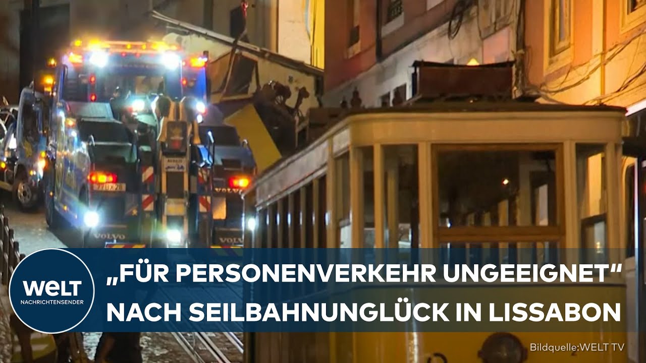 LISSABON: Technisches Versagen bei Seilbahnunglück - Behörden wussten von Mängeln?
