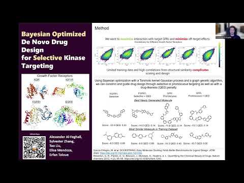 Bayesian Optimized De Novo Drug Design for Selective Kinase Targeting