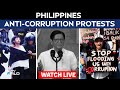 Philippines Protest LIVE | Thousands Rally In Philippines As Anger Builds Over Corruption