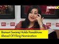 Bansuri Swaraj Holds Roadshow Ahead Of File Nomination | Lok Sabha Elections 2024 | NewsX