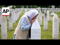 Srebrenica mothers at memorial ahead of UN vote on annual day to mark the 1995 genocide