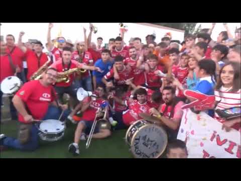 Celebración del C.F. Tardienta tras clasificarse para la Copa del Rey / AD Tardienta 2-1 CD Zirauki / Fuente: YouTube Raúl Futbolero