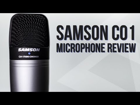 video Samson C01 – Large Diaphragm Cardioid Condenser Microphone