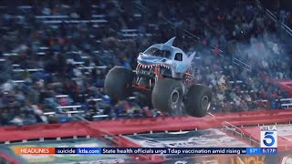 Monster Jam kicks off at Angel Stadium in Anaheim