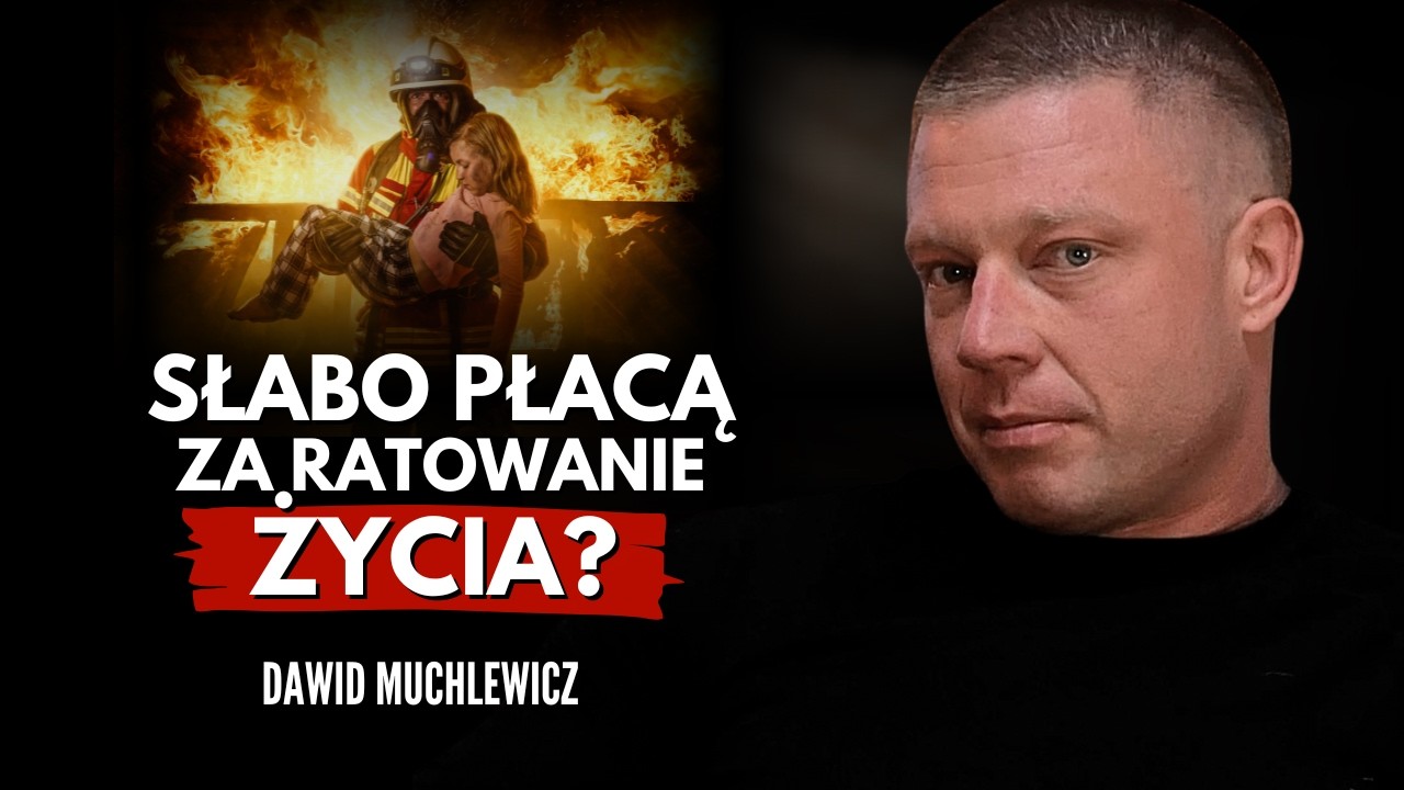 Zarobki w Straży Pożarnej to patologia? Kpt. Dawid Muchlewicz
